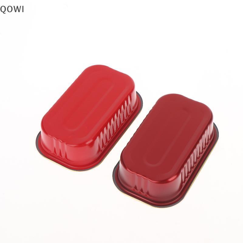qo 2 Peças De Metal Retangular Vazio Mini Caixa De Lata Selada Para Alimentos Com Capa De Anel De Tração Multiuso Pequen