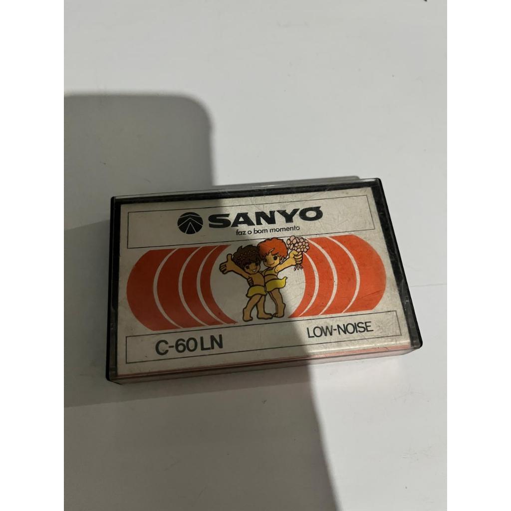 Fita Cassete Sanyo C-60ln Nacional Vintage K7