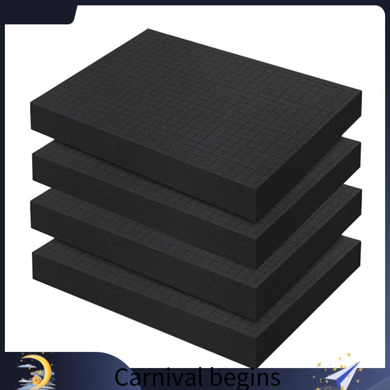 [eileenj3] Espuma Para Embalagem , DIY-4pcs 405 X 305 X 25 mm Design De Grade De Corte De Caixa De Ferramentas , Estojo