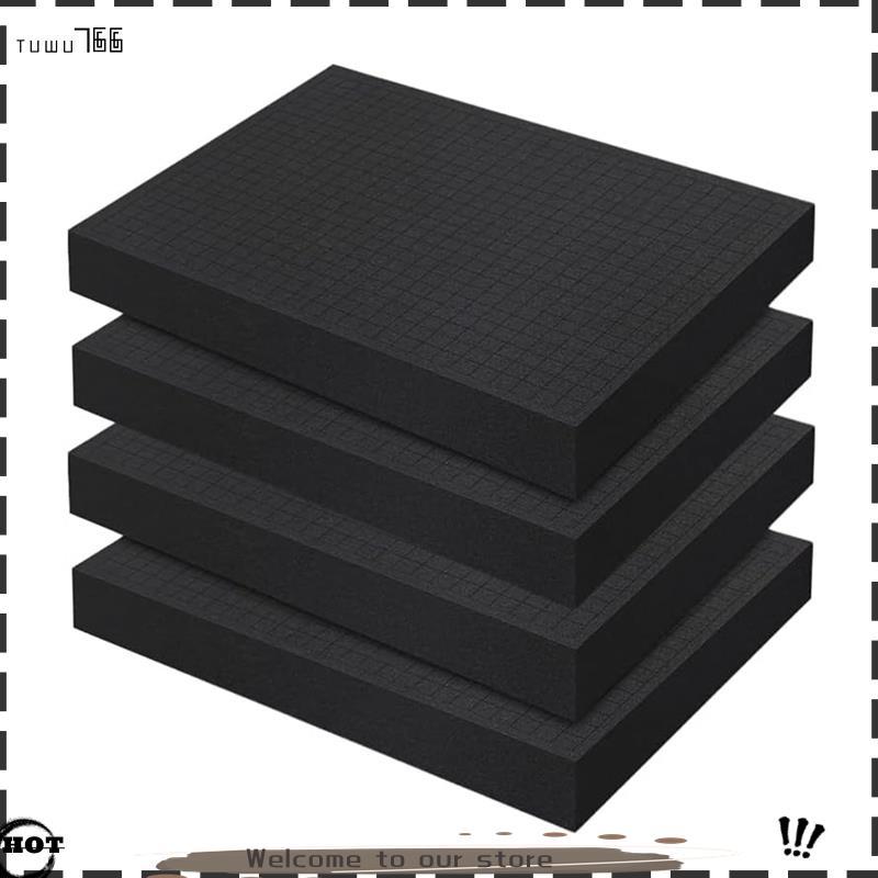 Inserção De Espuma Para Transporte , Caixa De Ferramentas , Corte De 4 Peças 405 X 305 X 25 mm Grade Embalagem , Faça Vo