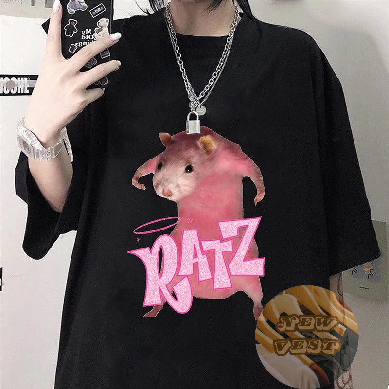 Camiseta Oversized Masculina Feminina T-shirt Unissex Rats Vintage Algodão Alta Qualidade Envio Rapido Plus Size