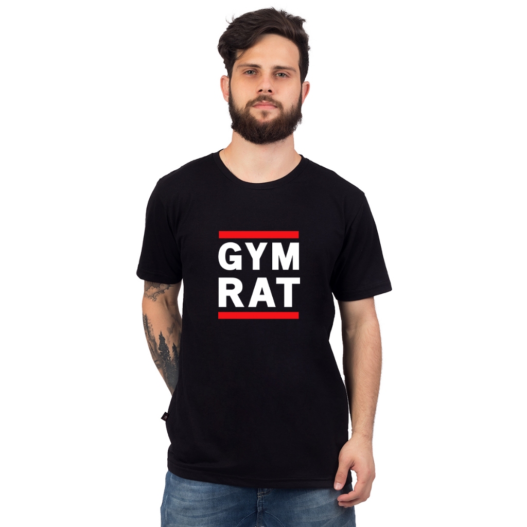 Camiseta Gym Rat Alta Definição - Unissex