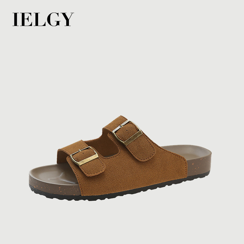 Sandálias Femininas IELGY New Rome Plus Size São Usadas Com Fivela De Cinto Plataforma