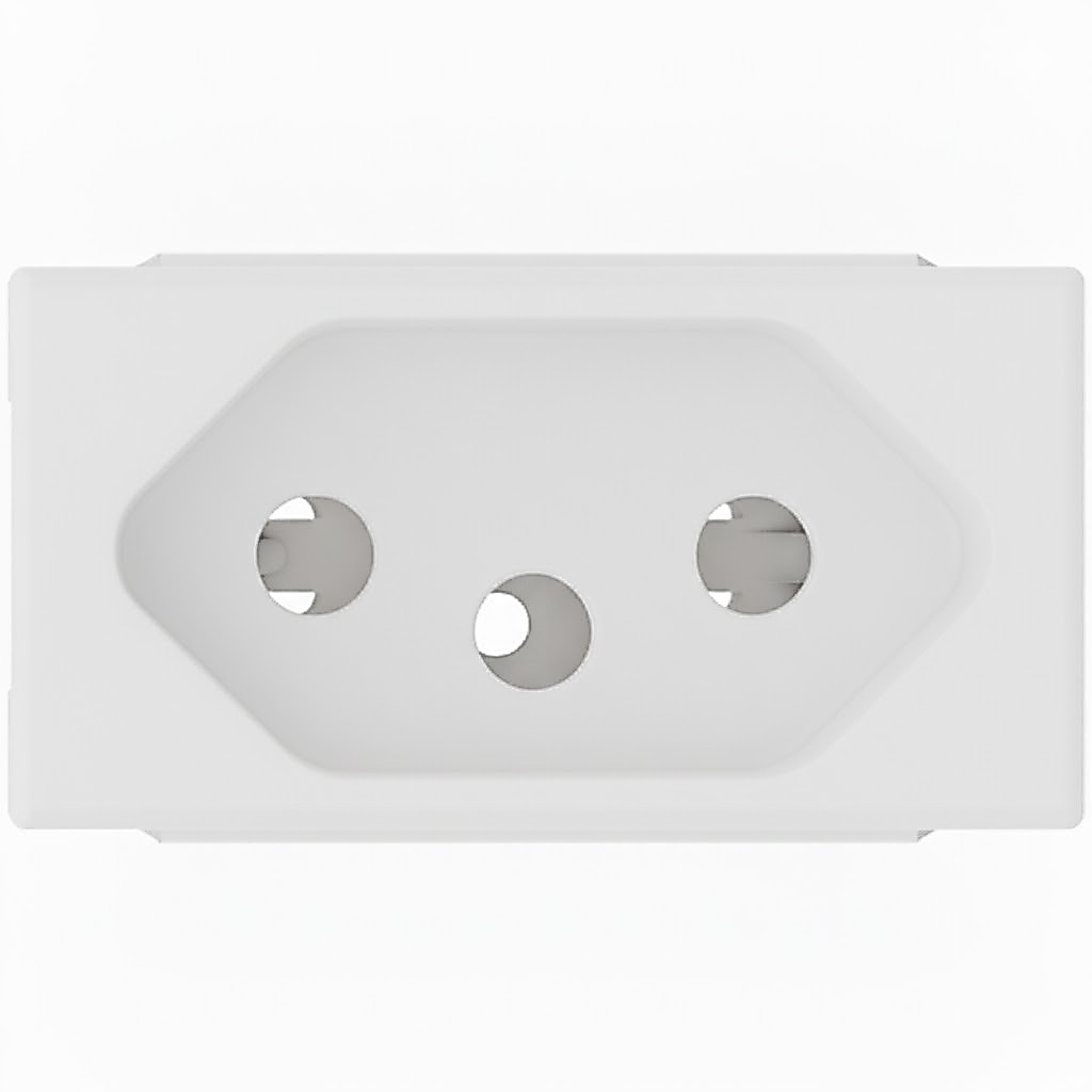 Módulo Tomada Orion 2Polos+Terra 20A Branco - S70203104