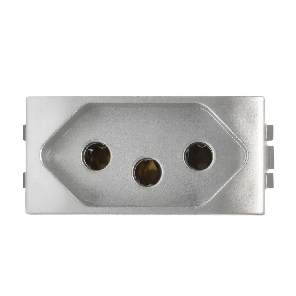 Módulo Tomada Living Light 2Polos+Terra 20A Tech - SNT4166S