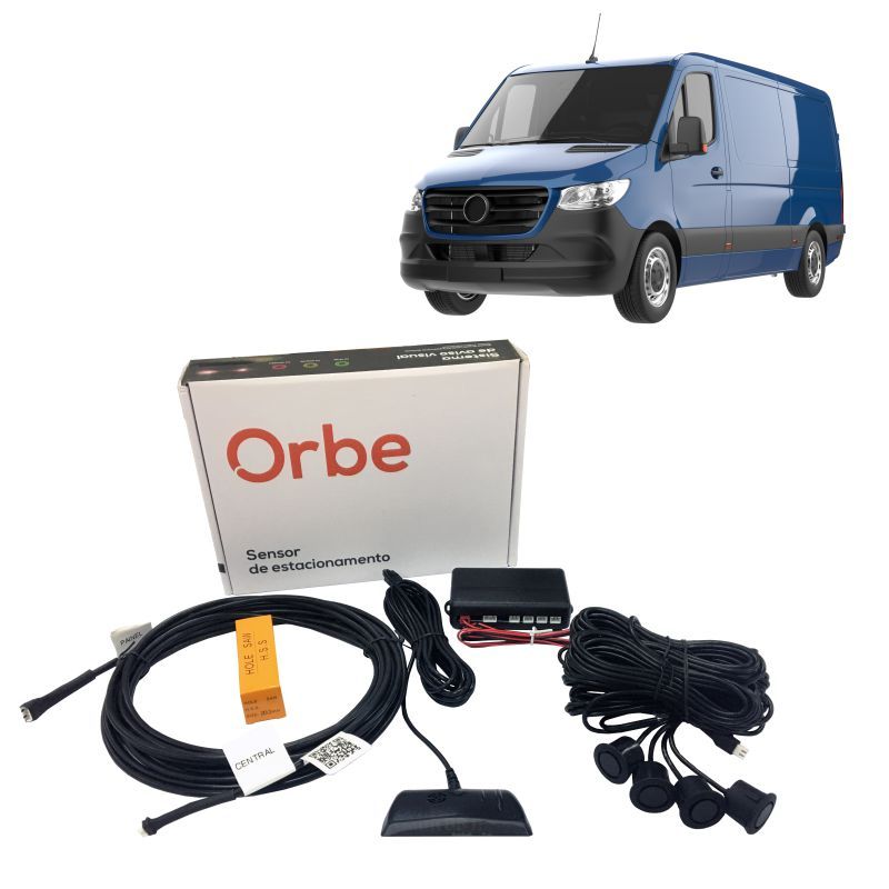 Sensor Estacionamento Orbe Van 4pts Borracha 20,3 7metros