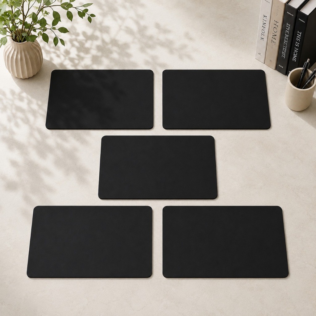 Kit Desk Pad Gamer Grande Base para Teclado e Mouse Antiderrapante Premium Protetor de Mesa Moderno