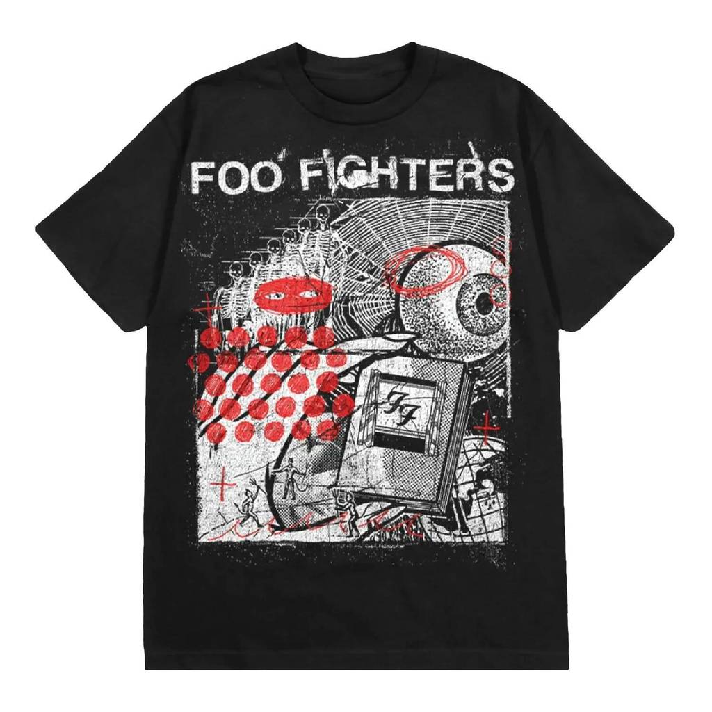 Foo Fighters 2026 New album Your Favorite Toy 100%Cotton unisex shirt Summer fashion Rock Y2k graphics Men's T-shirt