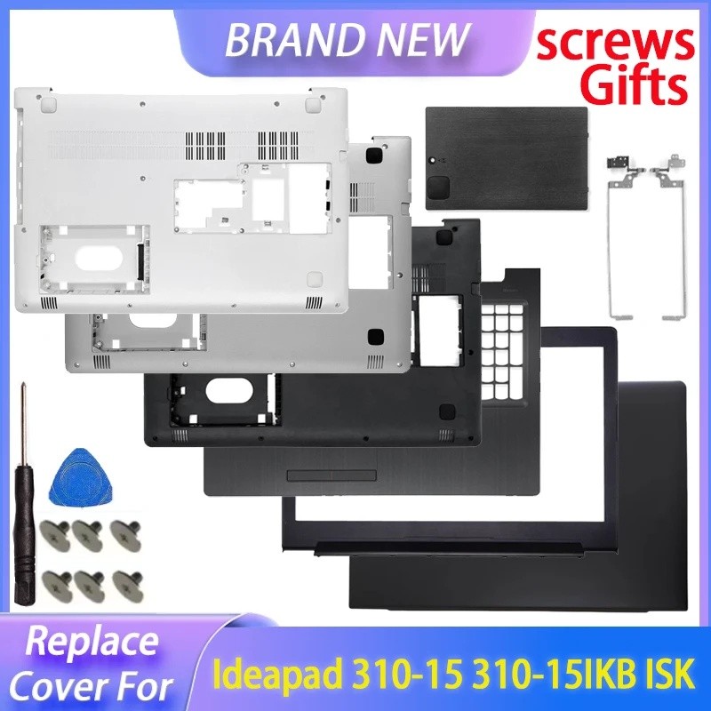 Substituir Capa Para Ideapad 310 310-15 15IKB 15ISK 15ABR Portátil LCD Traseira Moldura Frontal Apoio As Mãos Caso Infer