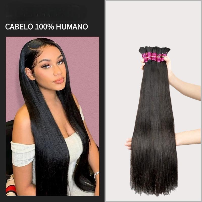 Cabelo 100% Humano 100 G ramas Cabelo birmanês liso liga rosa Semi Limpo para mega hair45cm 55 cm65 cm75cm
