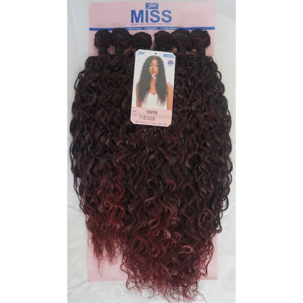 Cabelo Orgânico Cacheado Miss YAYA- Sleek 65cm260G
