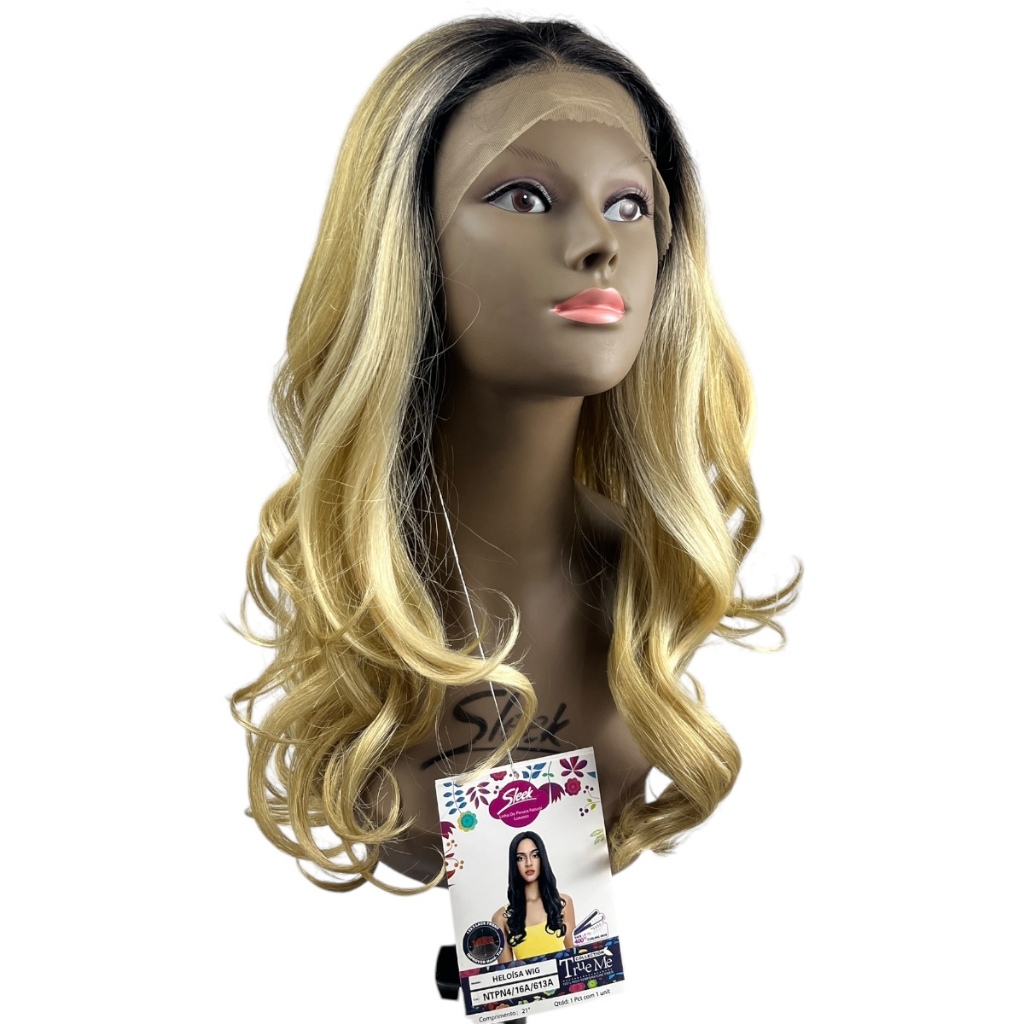 Peruca Orgânica Fibra Premium Super Star Com--SLEEK -HELOISA  WIG