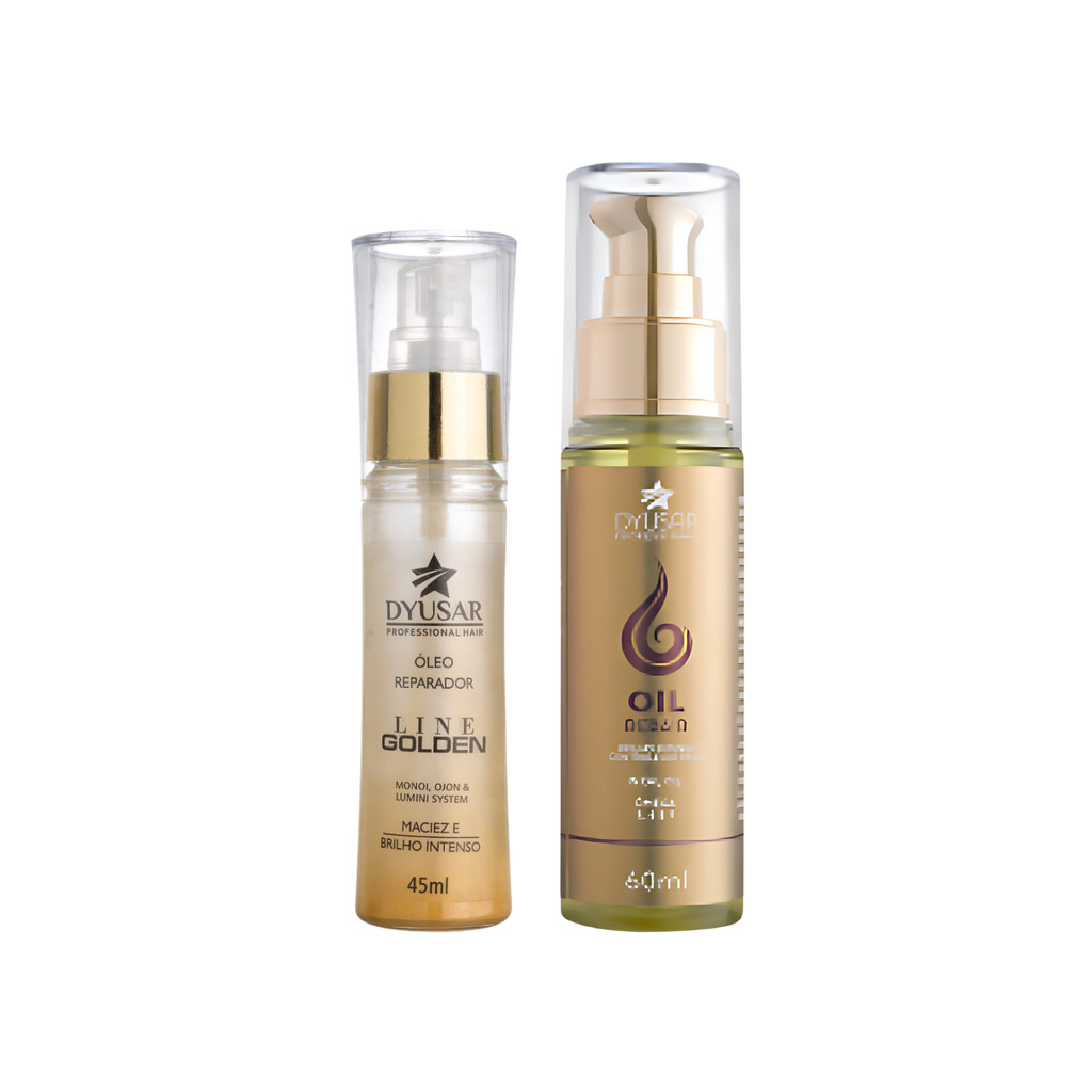 Kit Óleo Golden E Oil Repair Dyusar Cosméticos