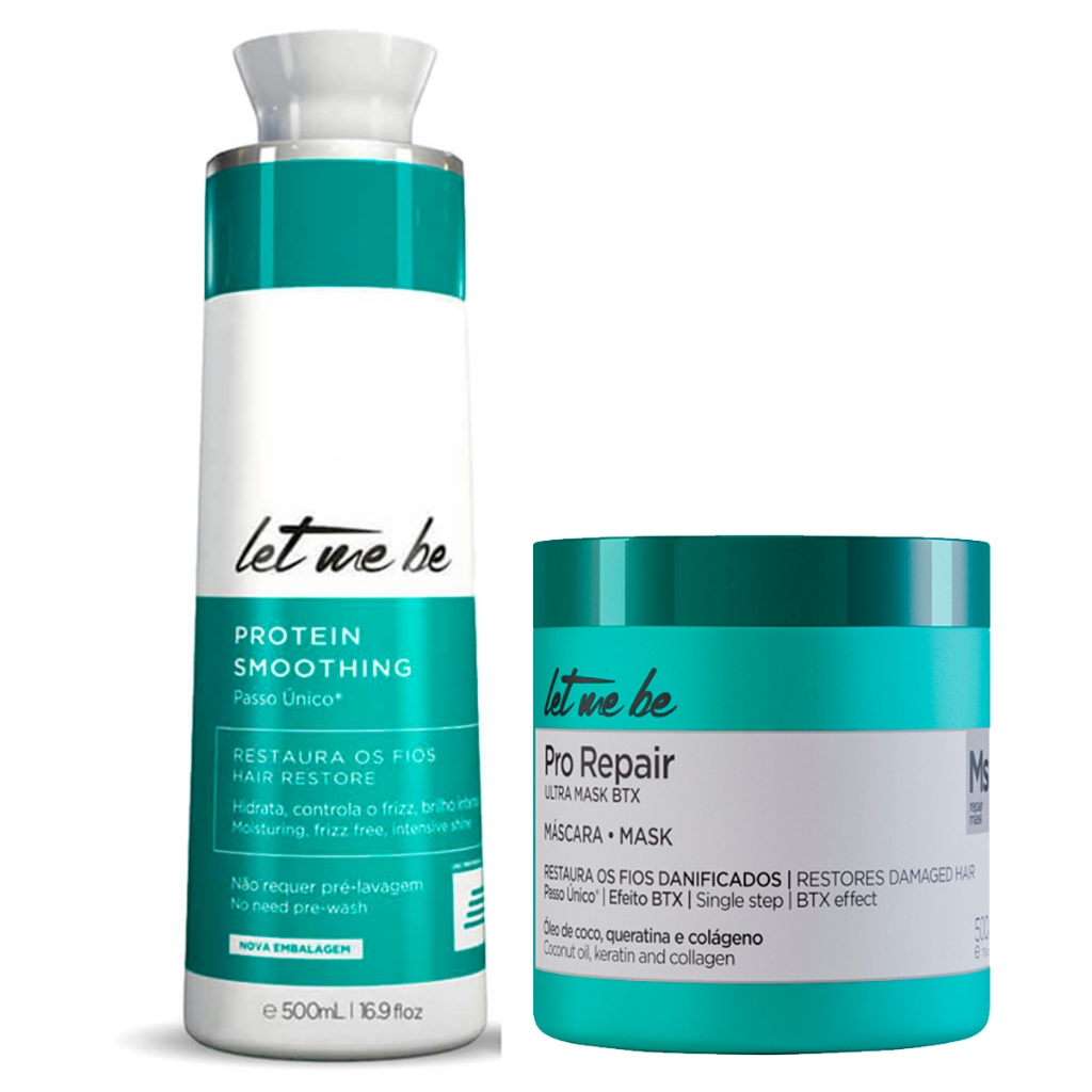 Kit Progressiva Protein e Btx Pro Repair 500g Let Me Be