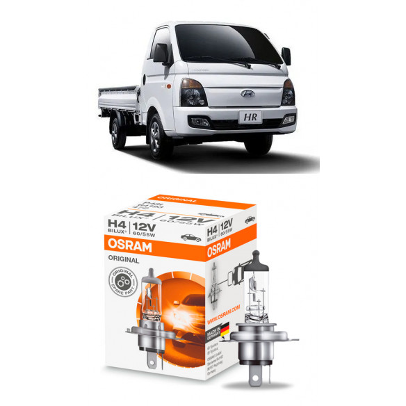 Lampada Farol HR 2005 2006 2007 2008 2009 2010 2011 2012 2013 2014 2015 2016 H4 Original Osram