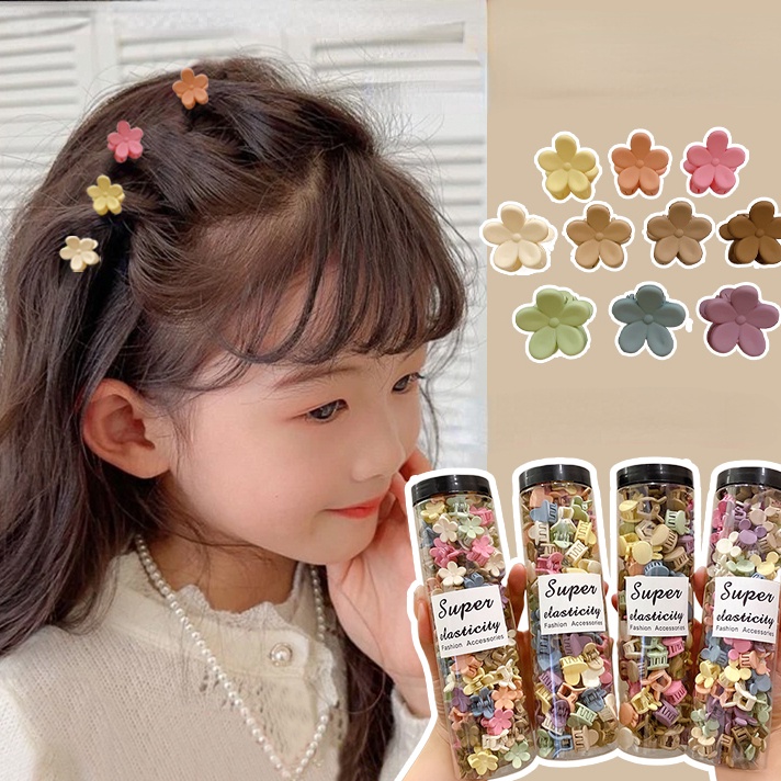 (Sem box) Macarons 10Pcs/LOT Cute Princess Girls Mini Hairpin Hair Jewelry Cabeleireiro Para Meninas