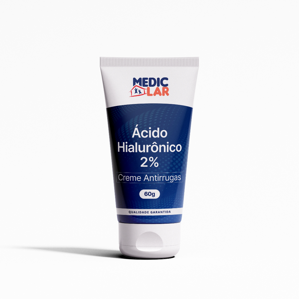 Creme Antirrugas Ácido Hialurônico 2% - 60G