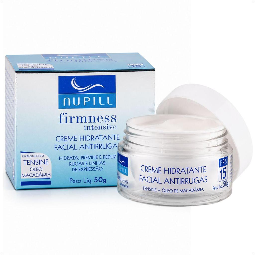Creme Hidratante Facial Antirrugas Nupill Firmness Intensive Fps 15 50g