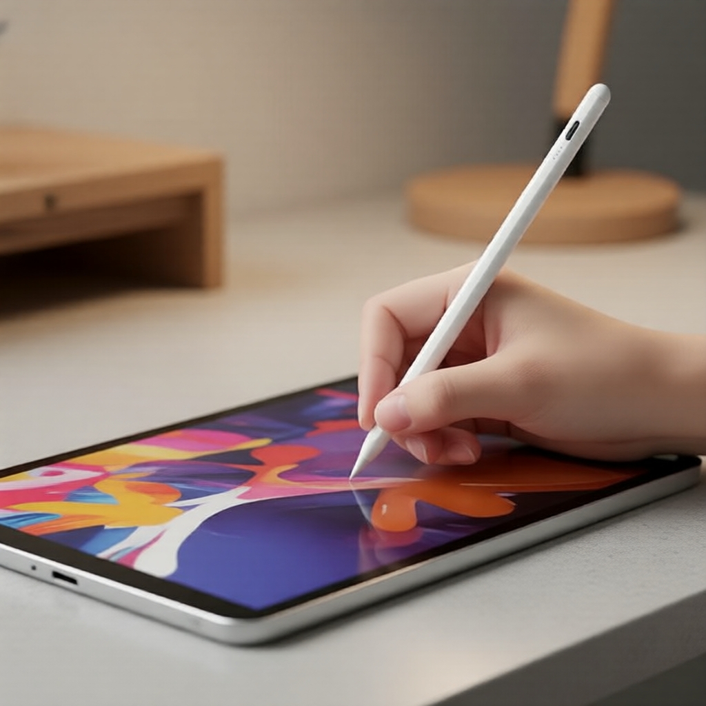 Caneta Stylus Universal Touch, Compatível Android/iOS, Smart Pencil para Xiaomi/Huawei/Honor