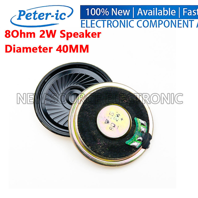(2-6pcs) 2W 8Ohm Horn Speaker Diâmetro 40MM Mini Alto-Falante Para Arduino