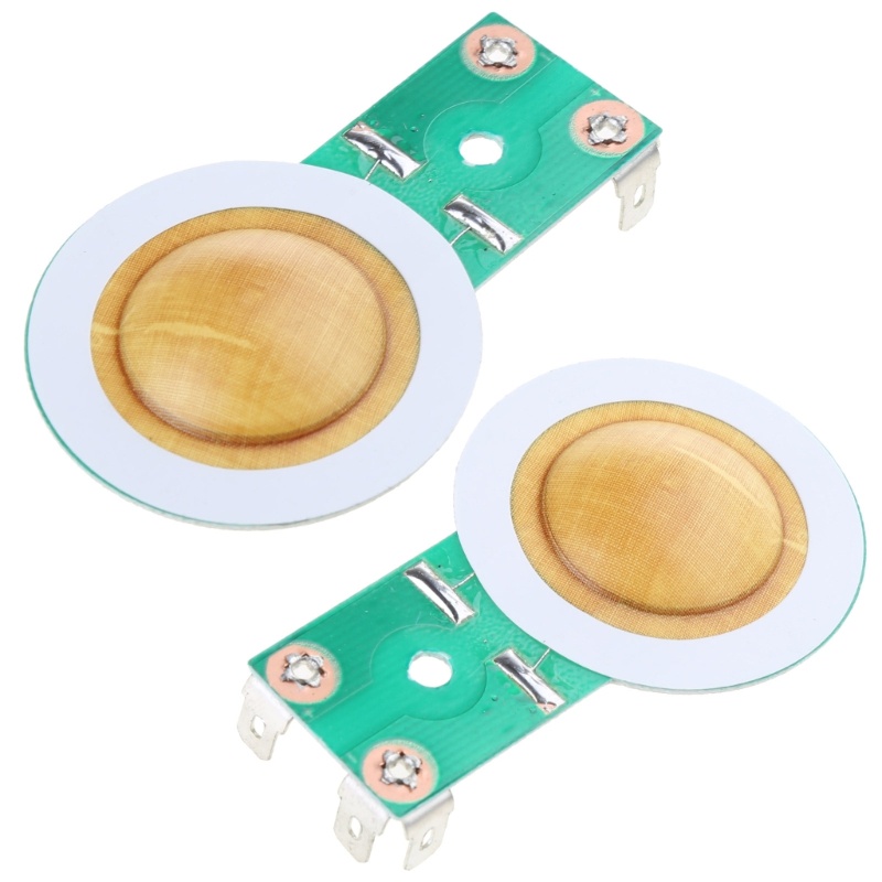 2Pcs 25.5mm 24.5mm Horn Treble Film Resin Membrane Drive Head Voice