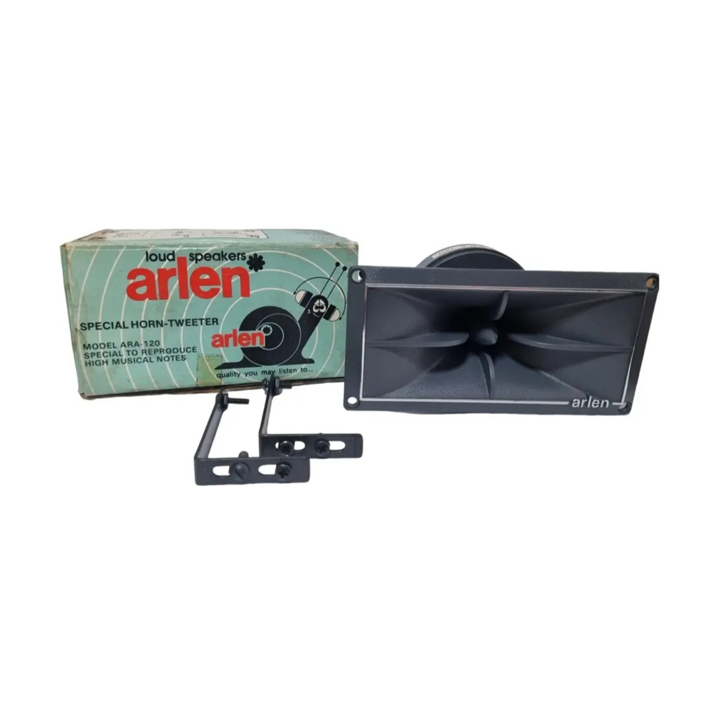 Auto Falante Tweeter Horn Arlen Modelo Ara-120 Antigo Raridade Reliquia Vintage