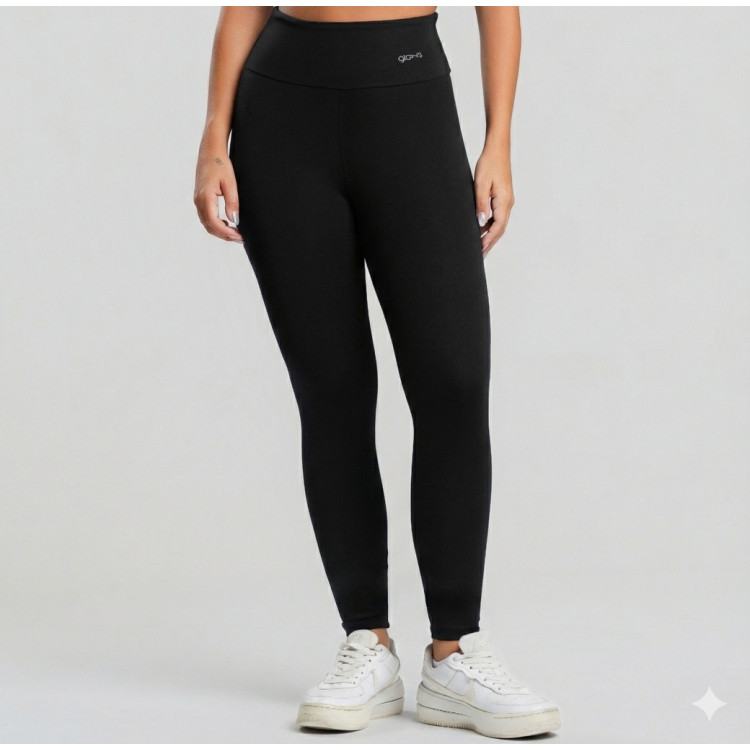 Legging Básica Fitness Tecnologia Blackout em Poliamida