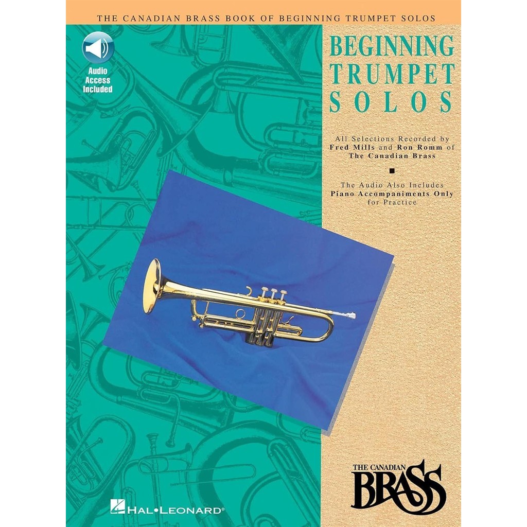 Canadian Brass Book of Beginning Trumpet Solos: With Online Audio of Performances and Accompaniments autor Hal Leonard C