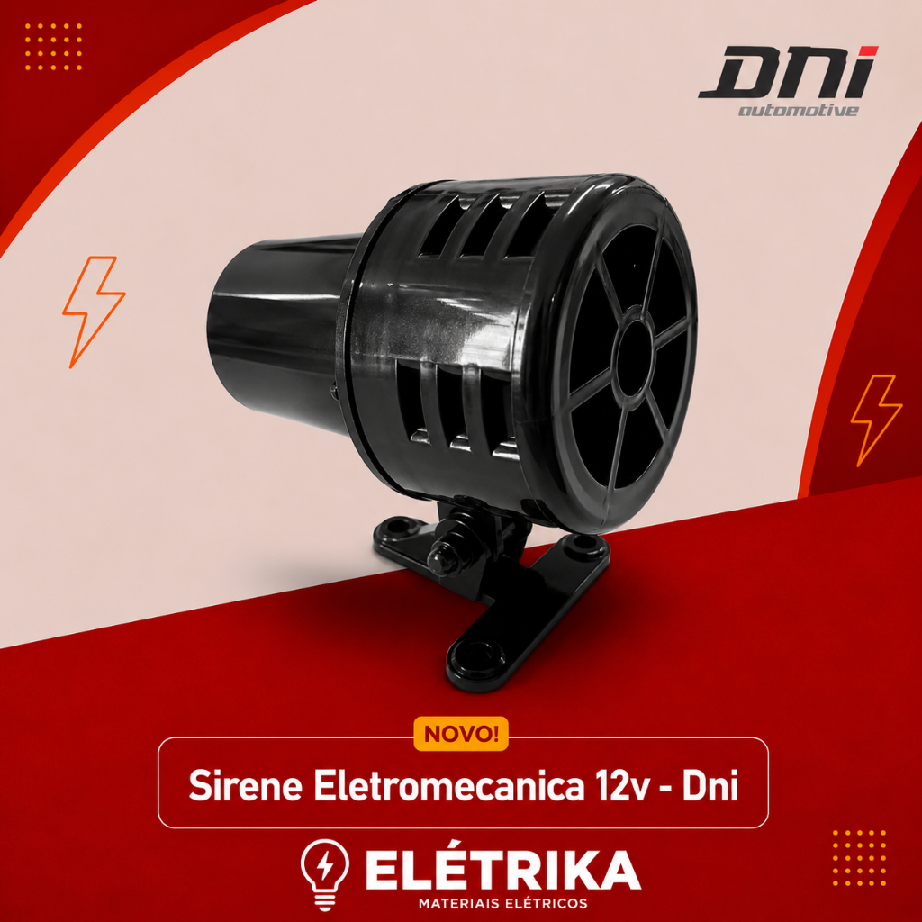 Sirene Eletromecanica 12v - Dni