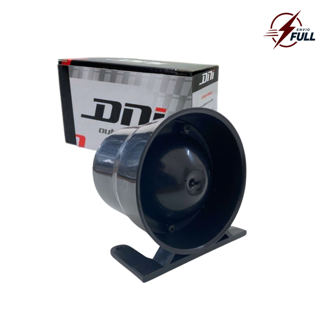 Sirene Alarme Intermitente Marcha Ré Bivolt 12v/24v Ré Caminhão Carreta Van Utilitários DNI 4027