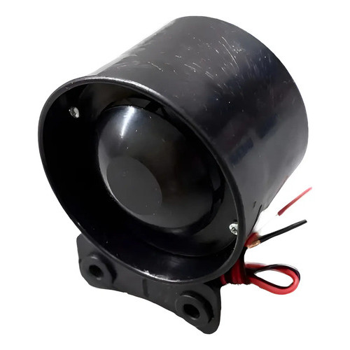 Sirene Elétrica 12v 24v  Carro Alarme Bloqueador Universal