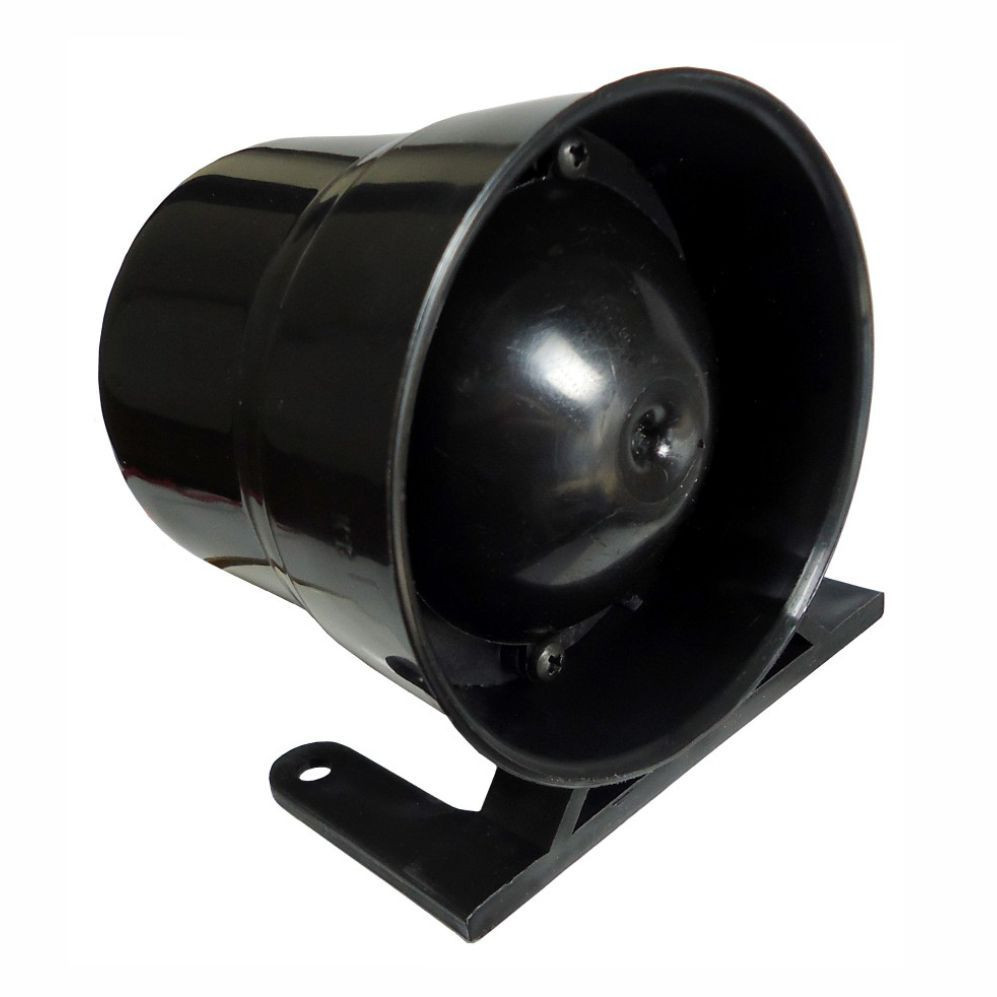 Sirene de Marcha Ré Intermitente DNI com 6 Toques 12V / 24V