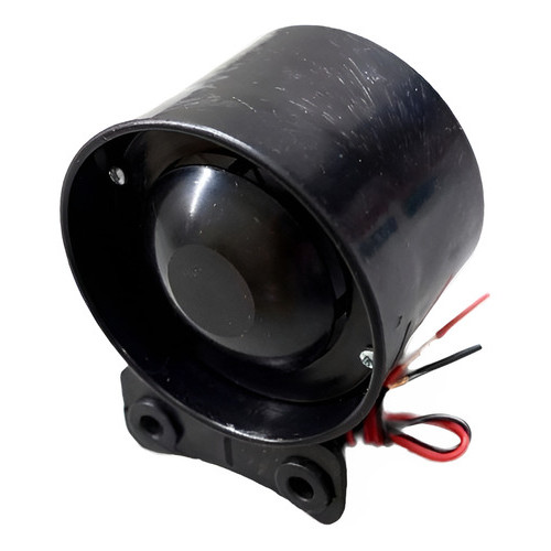 Sirene Elétrica 12v 24v  Carro Alarme Bloqueador Universal