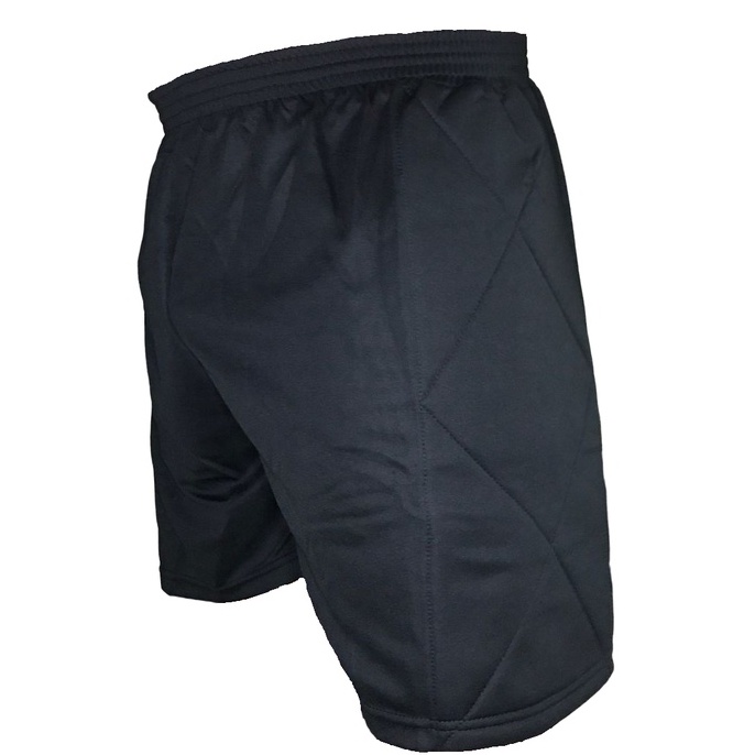Bermuda Goleiro Proteção Espuma nas Laterais Short Acolchoado Profissional Calção Adulto Futsal Futebol de Campo Society