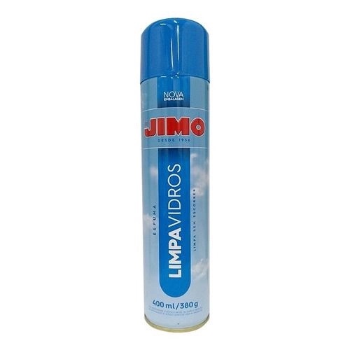 Limpa Vidros Jimo 400ml Limpeza Profissional Spray De Limpeza Espuma Sem Escorrer Manchar