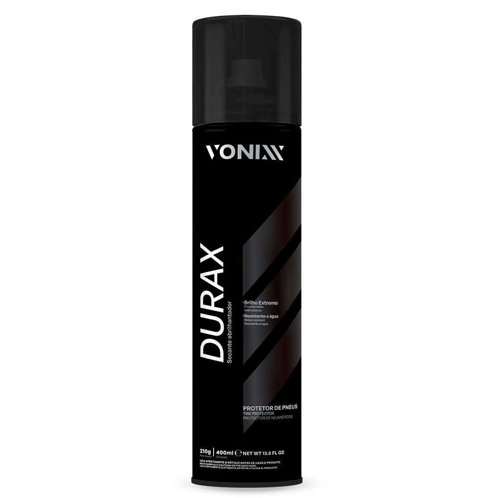 Spray Pretinho Protetor de Pneus Durax 400ml Vonixx