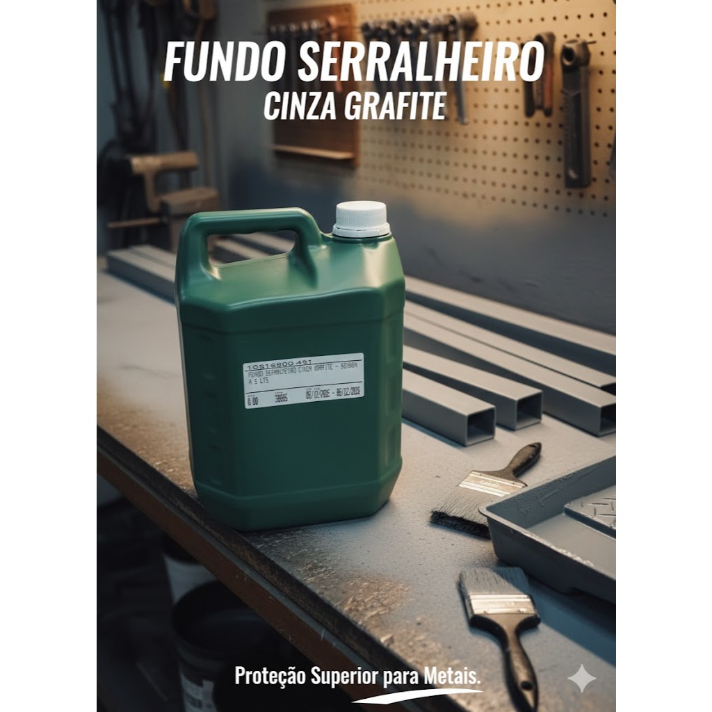 Fundo Serralheiro Cinza Graphite Fracionado 100ml/200ml/400ml