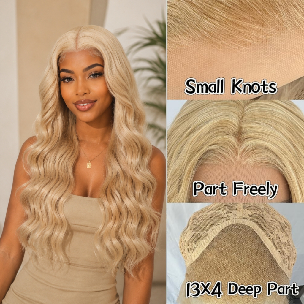 Peruca Frontal De Renda Para Mulheres 180 % Densidade 28 Polegadas 13 * 4 HD Cabelo Sintético Resistente Ao Calor , Apar