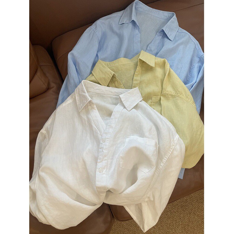 White100Lightweight sun-protective long-sleeve shirt jacket for women, spring/summer outerwear, cardigan-style loose top