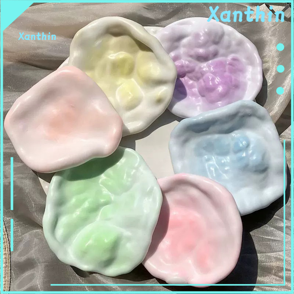 Relaxation Stress Ball 2pcs Colorful Relief Balls Soft Tpr Squeeze Fidget Toys for Kids Teens Adults Portable Anxiety Th