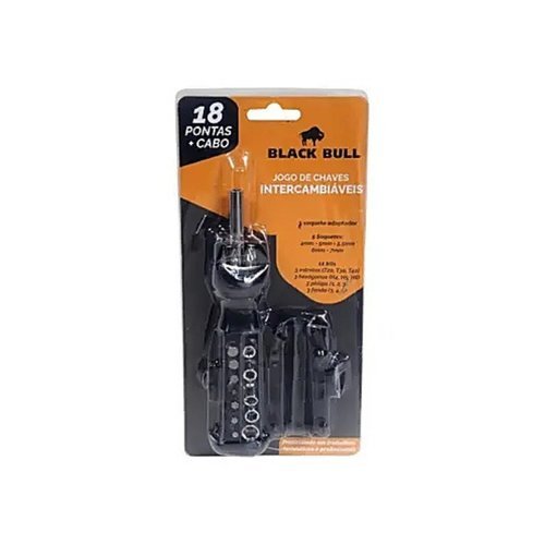 Jogo Soquete Chave Box 18 Pecas Ferramenta Manual Multifuncional Reparo Facil Uso Profissional