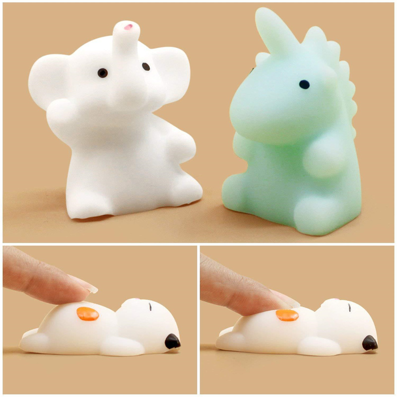 Squishies Kawaii Mochi – 30 Peças De Alívio De Estresse De Animais Fofos Para Crianças , Lembrancinhas E Presente De Ani