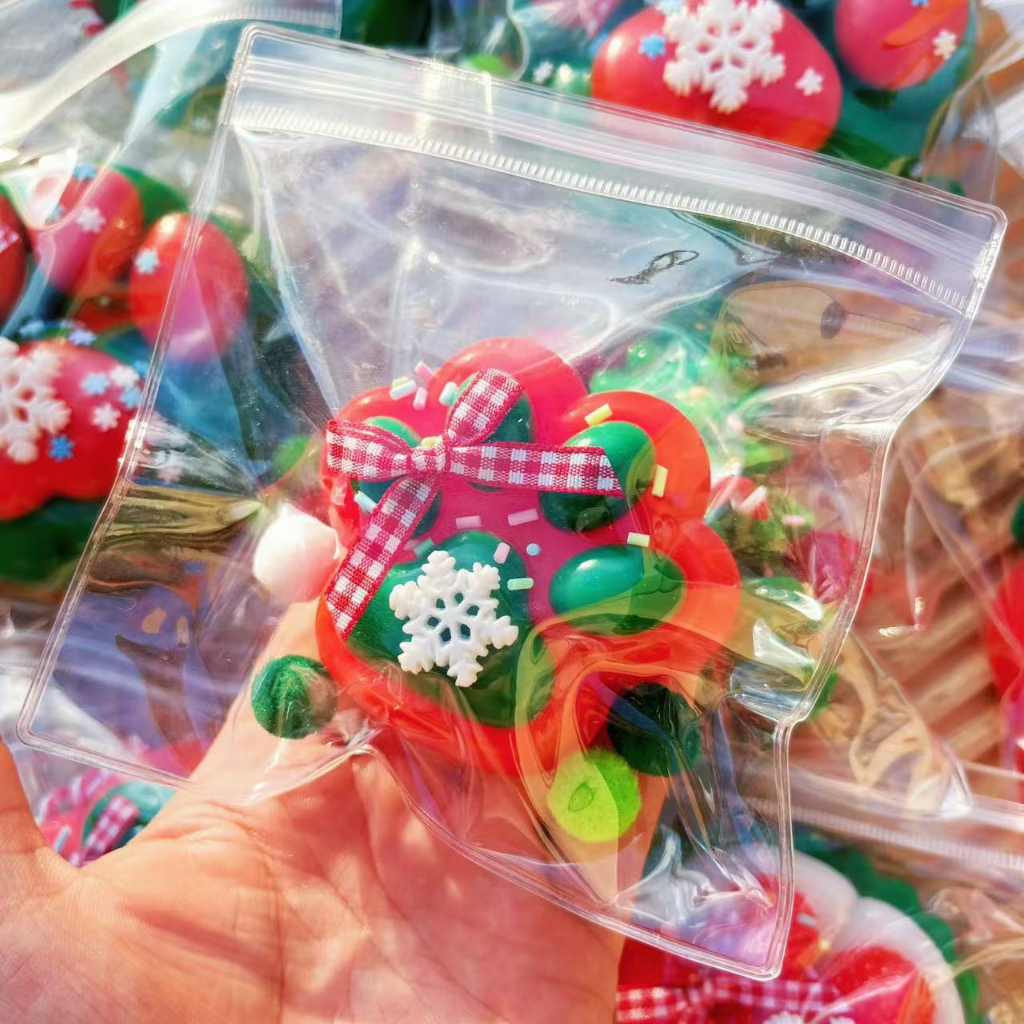 Brinquedo Mole De Boneco De Neve Com Lenço De Árvore De Natal | Fidget De Alívio De Estresse De Recuperação Lenta Fofo