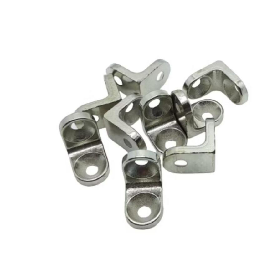 Cantoneira de Fixação 2 Furos - Aço Reforçado –  Móveis e Estrutura - Cor Prata - Cx/ 100 un