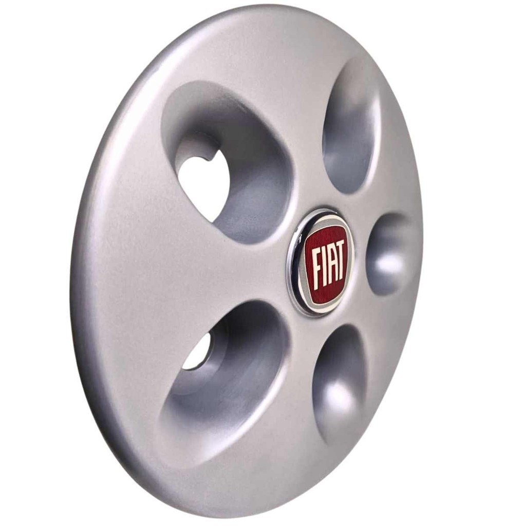 Calota Roda de ferro Ducato Aro 15 Cor Prata Roda 5 Furo