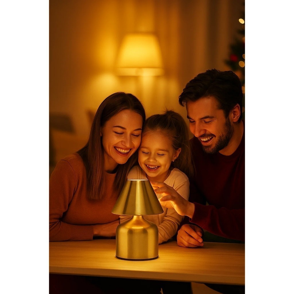 Mini Luminária Mesa USB Portátil Colorida Abajur Leitura Luz Noturna Iluminação Quarto Achadinhos