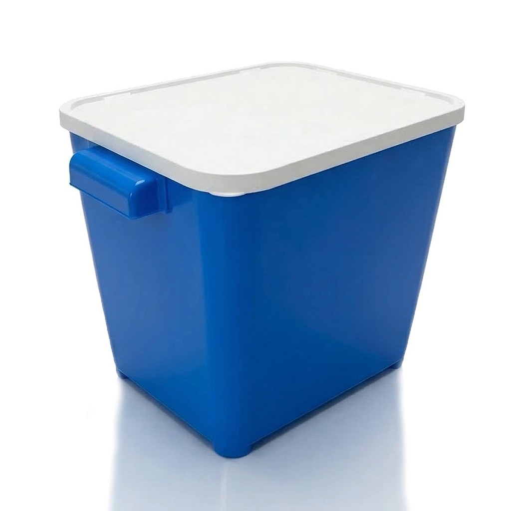 Porta Ração Canister Com Tampa Para Cachorros Gatos Container De 6 Kg - Furacão Pet