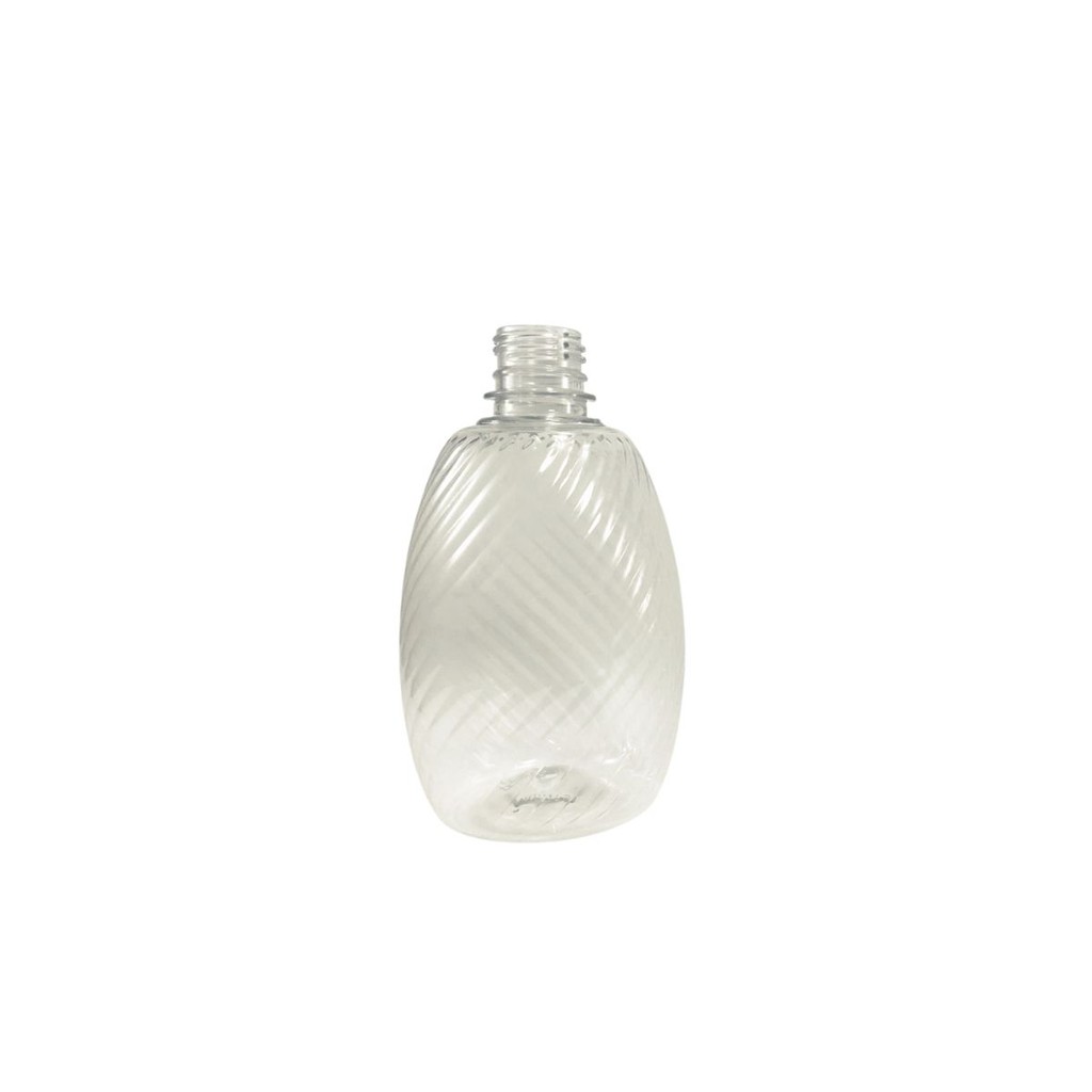 FRASCO REDONDO COM DEISNG ALTO RELEVO DE 500ML PET, PORTA SABONETE LÍQUIDO.