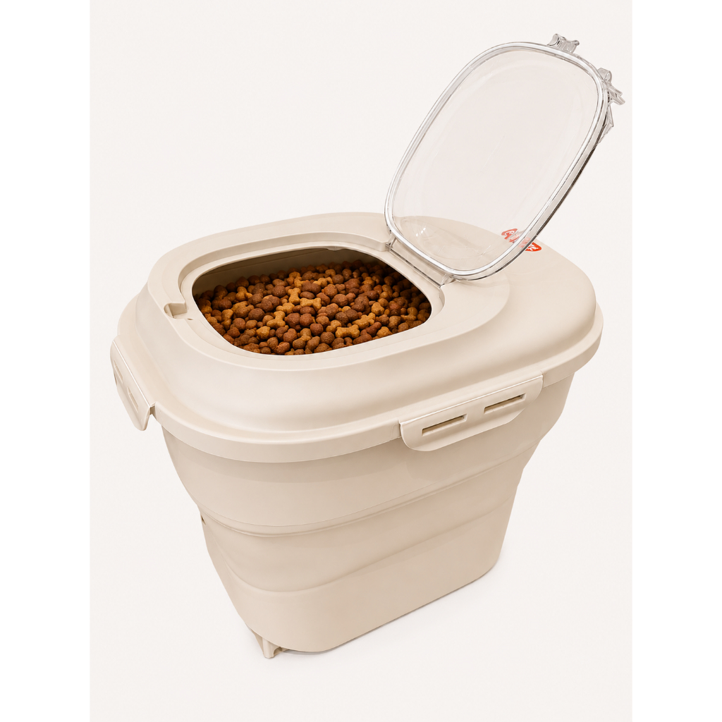 Porta Ração Pote Chefe Pet 10kg Container Tampa Vedada