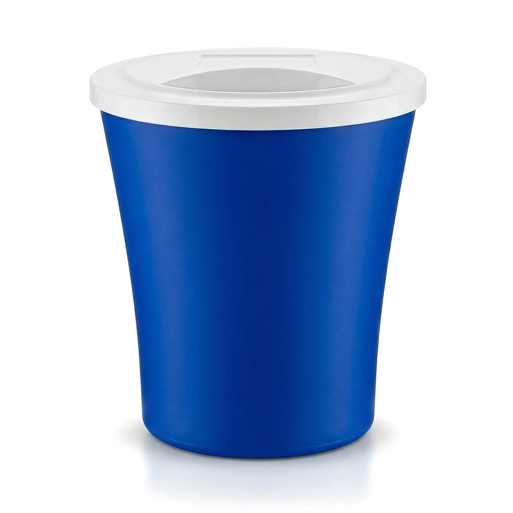 Porta Ração Canister Redondo Container Com Tampa 1,2 Kg Para Pets Cães Gatos